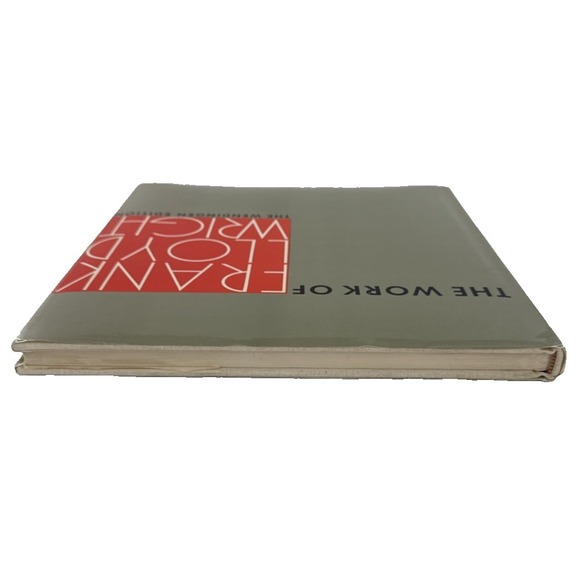 1968 The Early Work by Frank Lloyd Wright Archetecture Photos House Plans HC - Picture 4 of 11